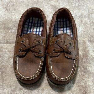 Carter's Tan Kids Moccasins
